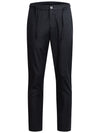 Rock Creek Herren Stoffhose Leinen-Optik RC-2446