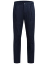 Rock Creek Herren Stoffhose Leinen-Optik RC-2446