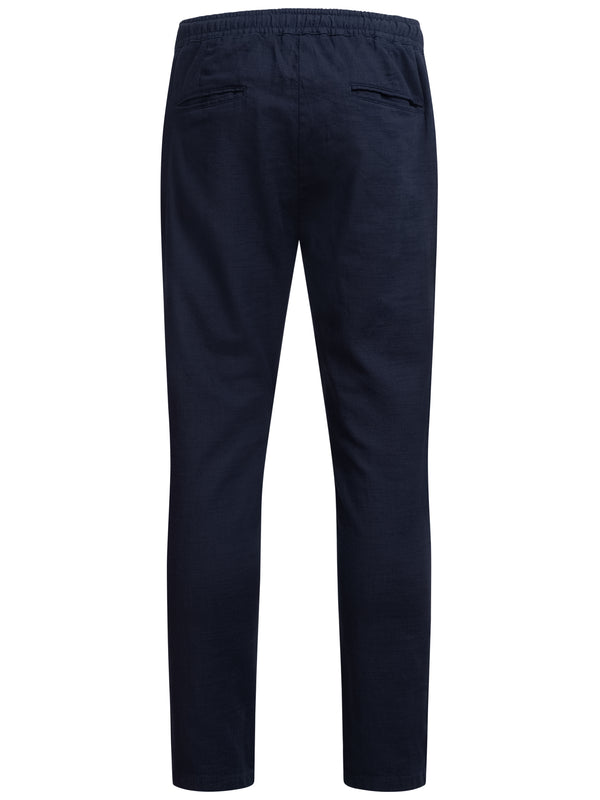 Rock Creek Herren Stoffhose Leinen-Optik RC-2446
