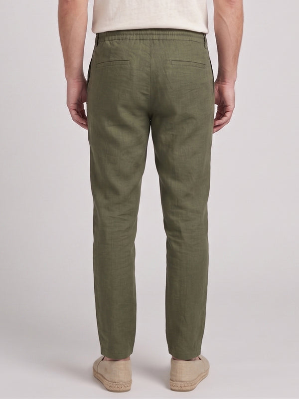 Rock Creek Herren Stoffhose Leinen-Optik RC-2446