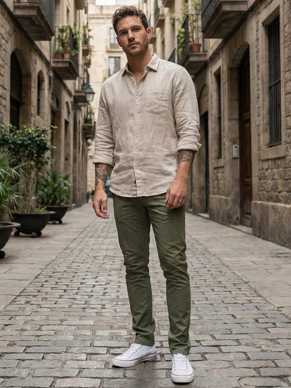 Rock Creek Herren Chino Hose Slim Fit RC-2154