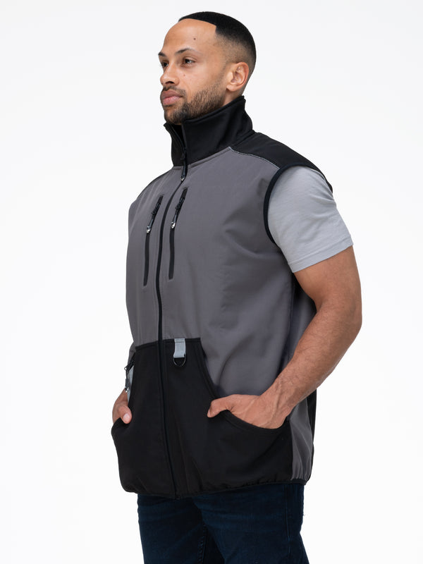 Rock Creek Men's Softshell Vest H-406
