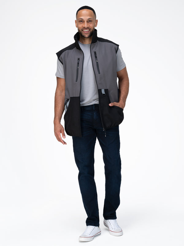 Rock Creek Men's Softshell Vest H-406