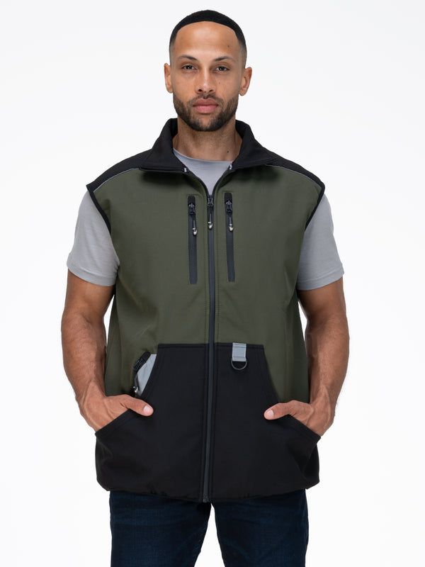 Rock Creek Men's Softshell Vest H-406