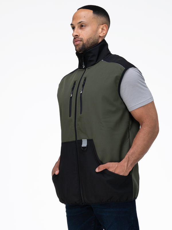 Rock Creek Men's Softshell Vest H-406