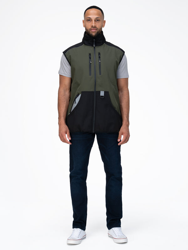 Rock Creek Men's Softshell Vest H-406