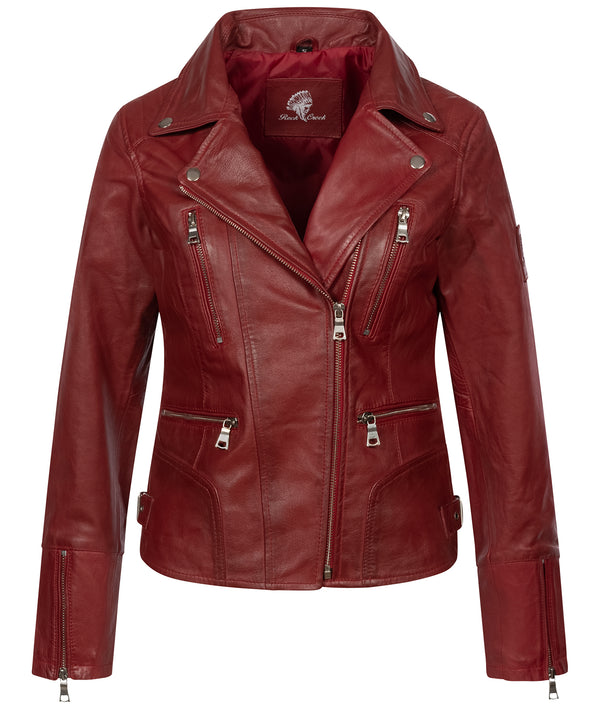 Rock Creek Damen Lederjacke D-490