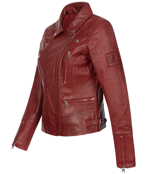 Rock Creek Damen Lederjacke D-490