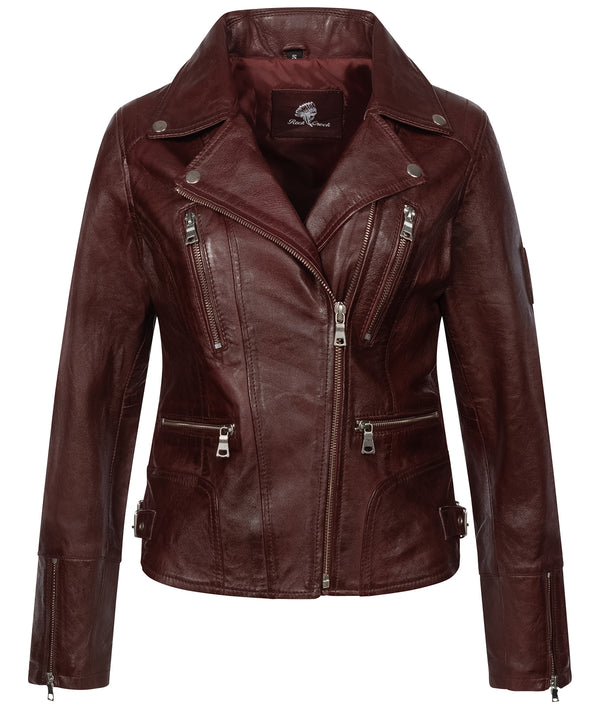 Rock Creek Damen Lederjacke D-490