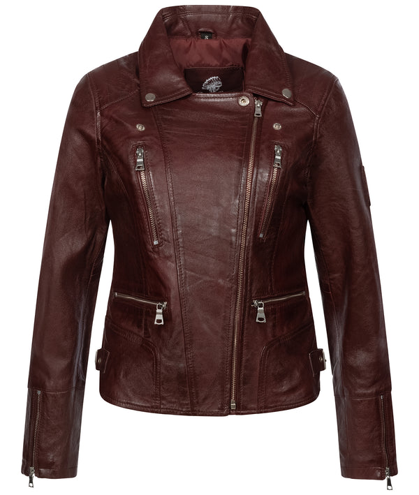 Rock Creek Damen Lederjacke D-490