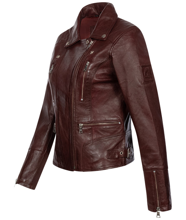 Rock Creek Damen Lederjacke D-490