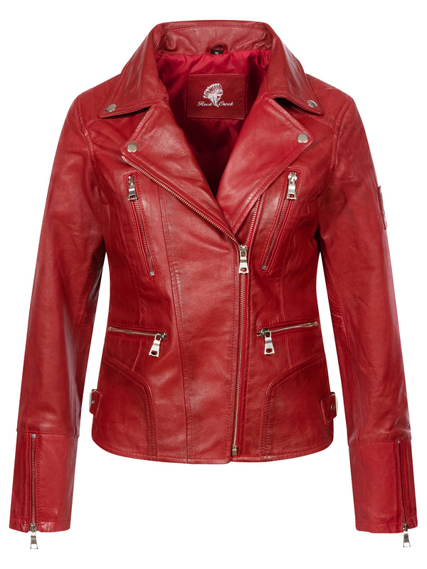 Rock Creek Damen Lederjacke D-490