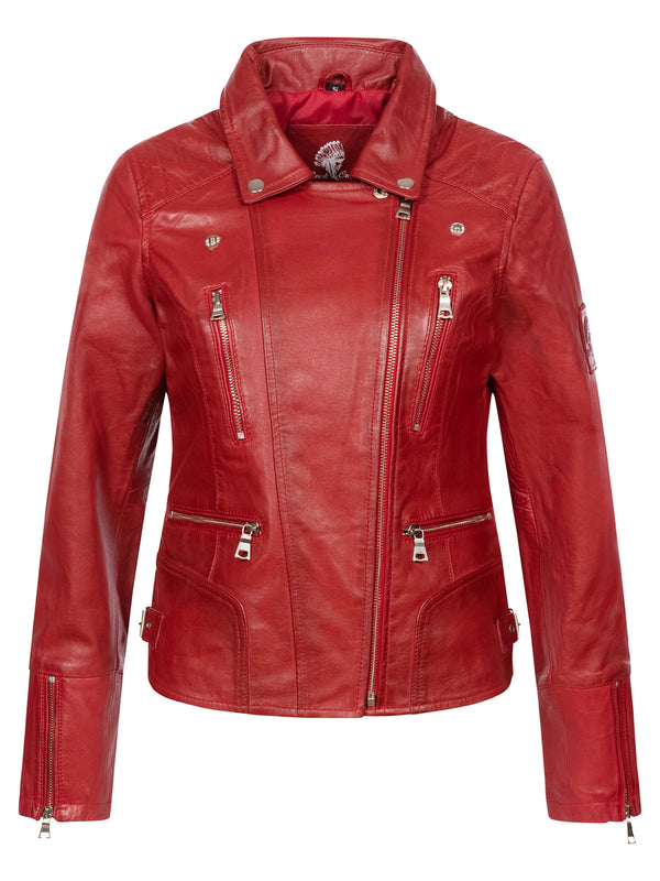 Rock Creek Damen Lederjacke D-490