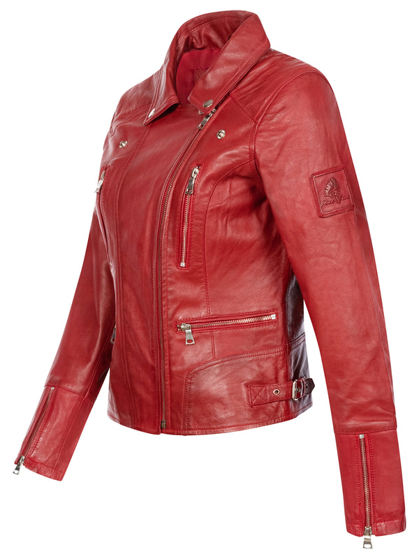Rock Creek Damen Lederjacke D-490