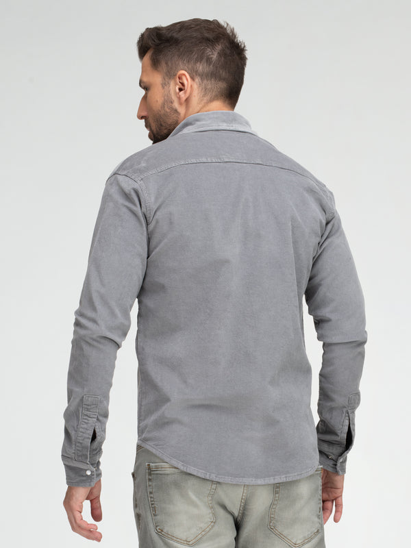 Rock Creek Herren Cordhemd Kentkragen H-412