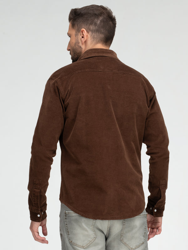 Rock Creek Herren Cordhemd Kentkragen H-412