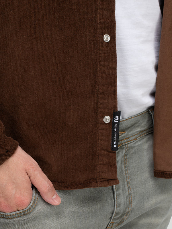 Rock Creek Herren Cordhemd Kentkragen H-412