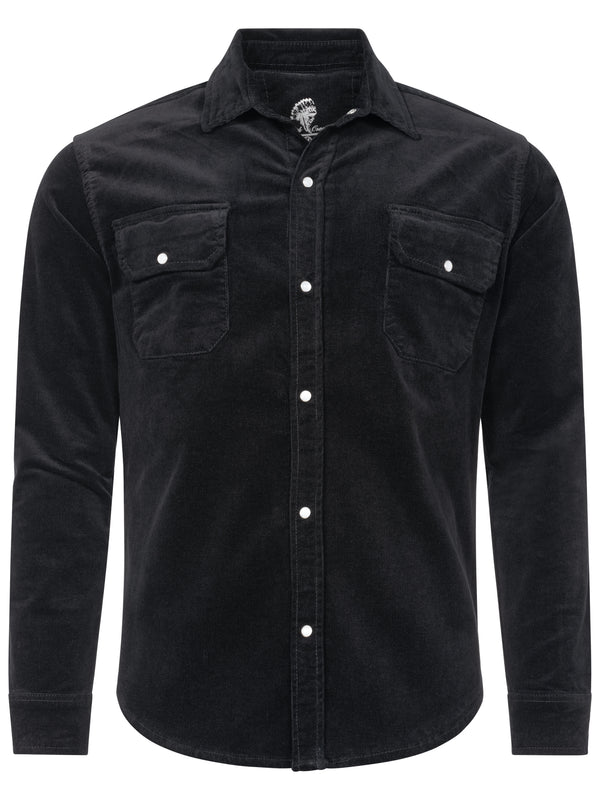 Rock Creek Herren Cordhemd Kentkragen H-412