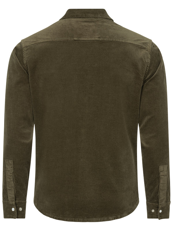 Rock Creek Herren Cordhemd Kentkragen H-412