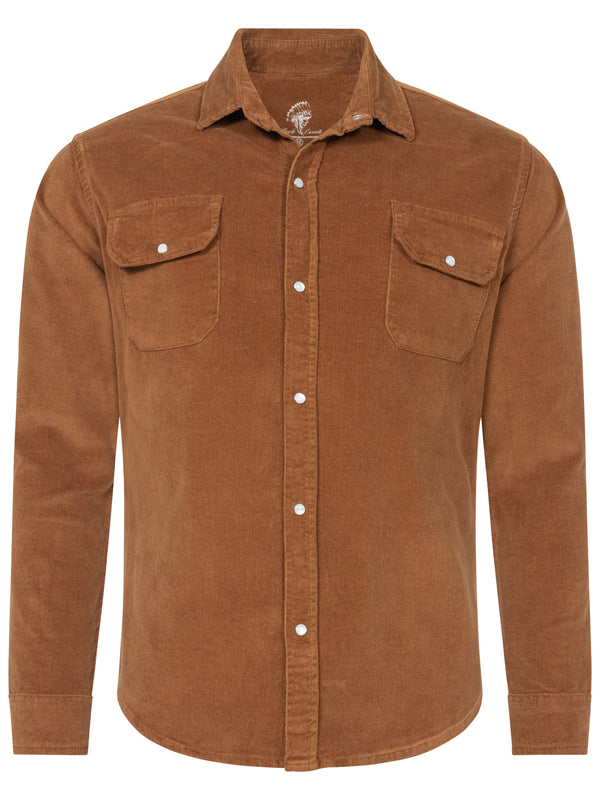 Rock Creek Herren Cordhemd Kentkragen H-412
