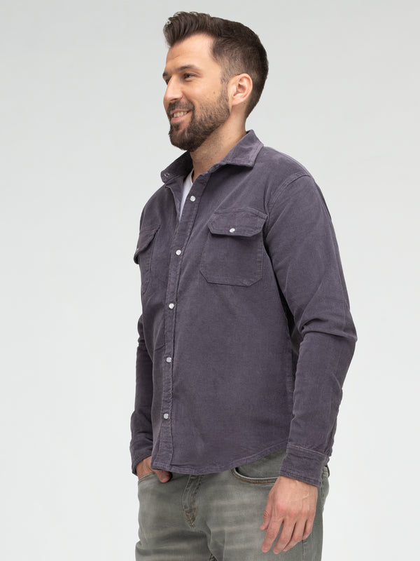 Rock Creek Herren Cordhemd Kentkragen H-412