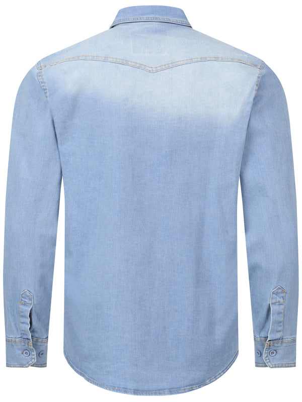 Rock Creek Herren Jeanshemd H-419