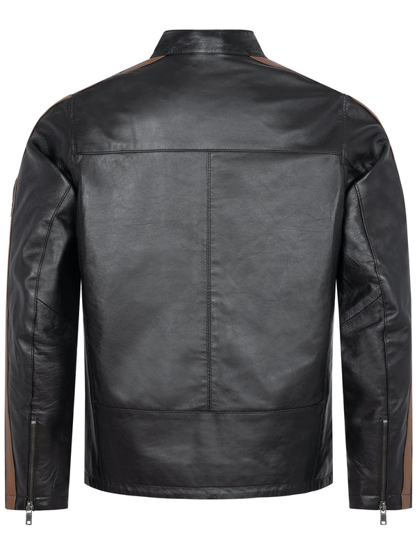 Rock Creek Herren Lederjacke H-401