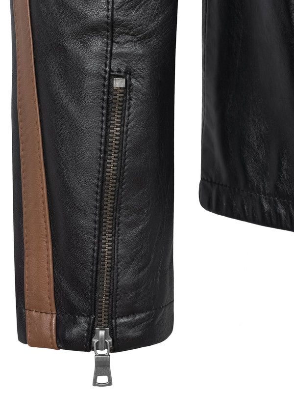 Rock Creek Herren Lederjacke H-401