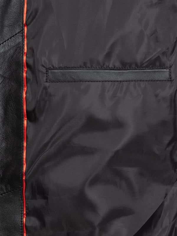 Rock Creek Herren Lederjacke H-401