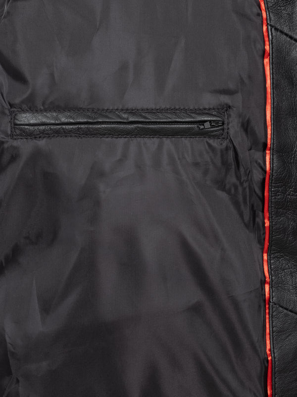 Rock Creek Herren Lederjacke H-401