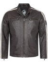 Rock Creek Herren Lederjacke H-401