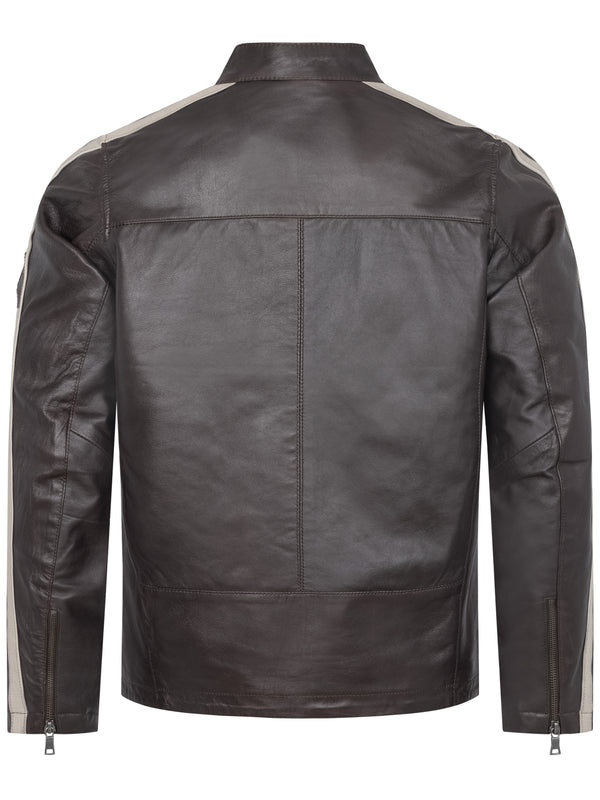 Rock Creek Herren Lederjacke H-401