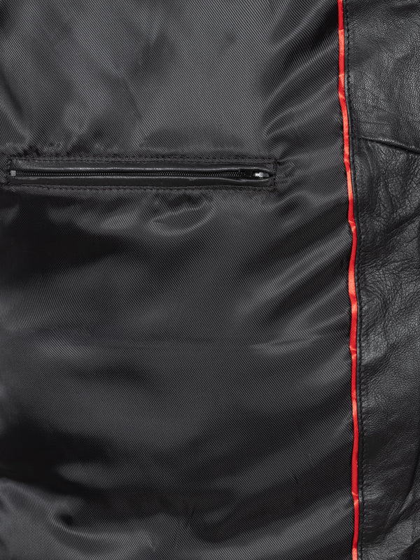 Rock Creek Herren Lederjacke H-414