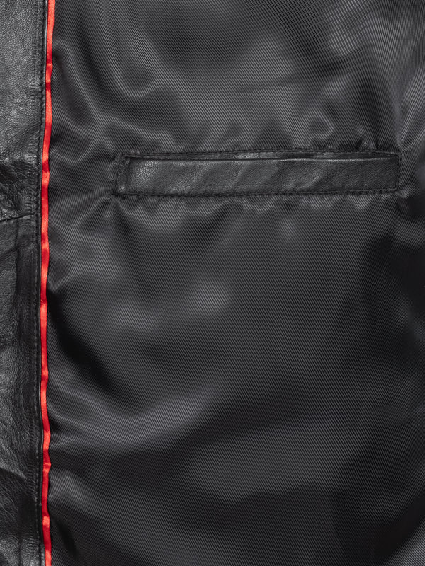 Rock Creek Herren Lederjacke H-414