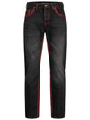 Rock Creek Herren Jeans Comfort Fit Schwarz RC-2092