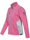 Rock Creek Damen Fleecejacke Melange Fleece D-499