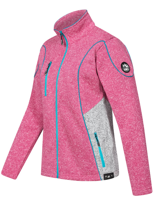 Rock Creek Damen Fleecejacke Melange Fleece D-499