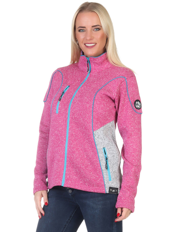 Rock Creek Damen Fleecejacke Melange Fleece D-499