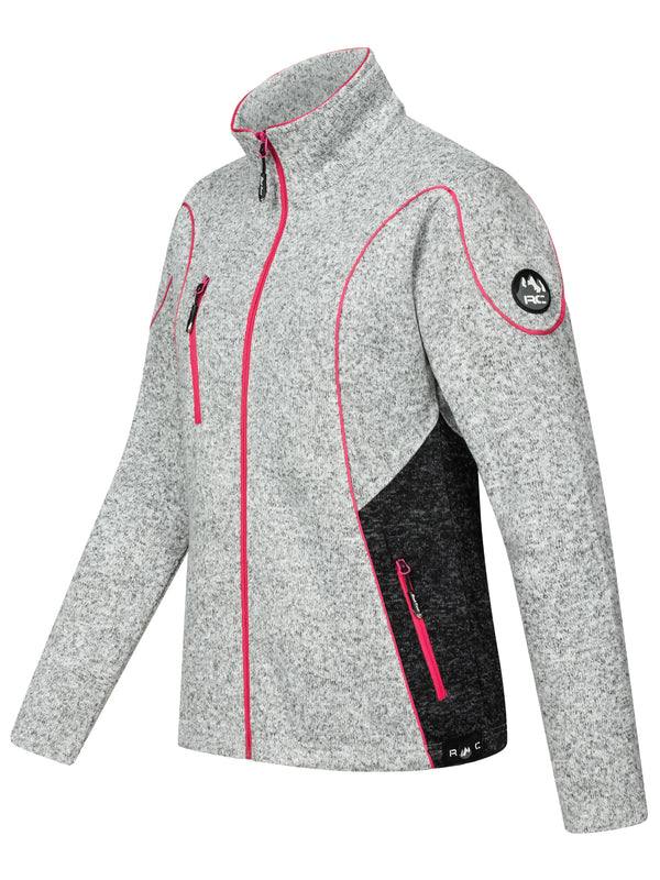 Rock Creek Damen Fleecejacke Melange Fleece D-499