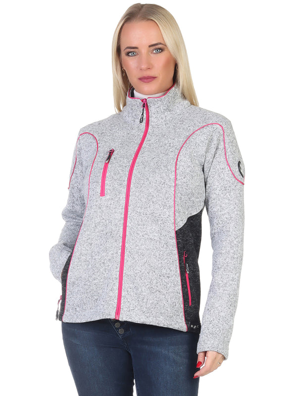 Rock Creek Damen Fleecejacke Melange Fleece D-499