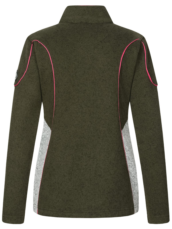 Rock Creek Damen Fleecejacke Melange Fleece D-499