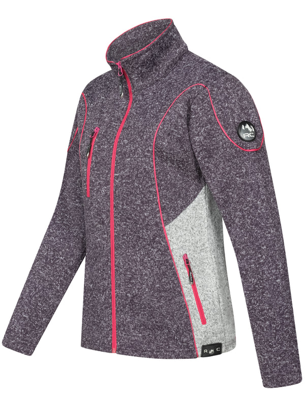Rock Creek Damen Fleecejacke Melange Fleece D-499