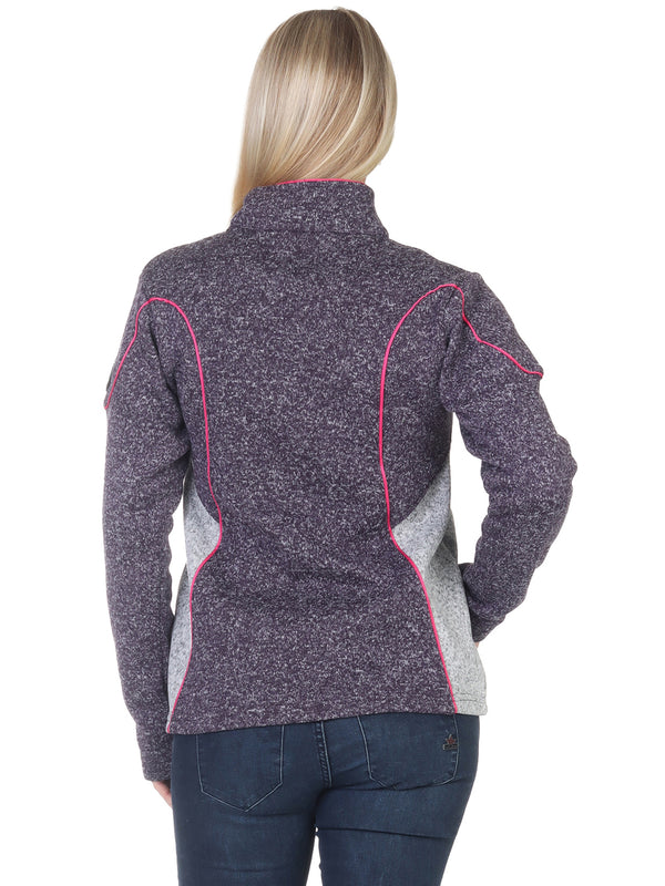 Rock Creek Damen Fleecejacke Melange Fleece D-499