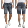 Rock Creek Herren Jeans Shorts Dunkelblau RC-2447