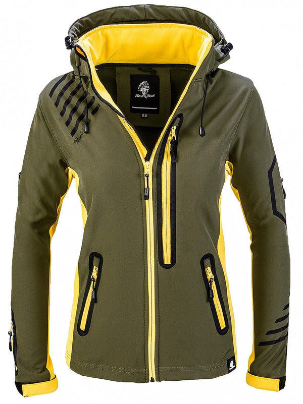 Rock Creek Damen Softshell Jacke mit Kapuze D-402