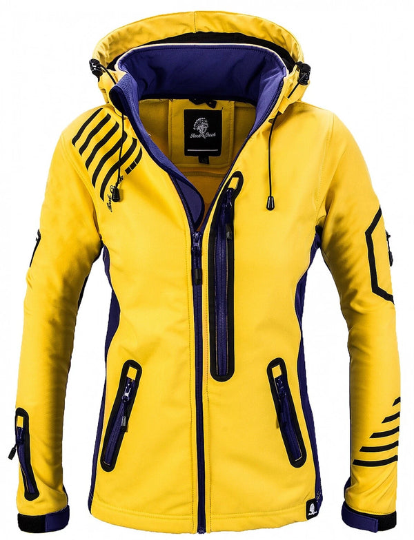 Rock Creek Damen Softshell Jacke mit Kapuze D-402