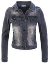 Rock Creek Damen Jeansjacke Denim D-401