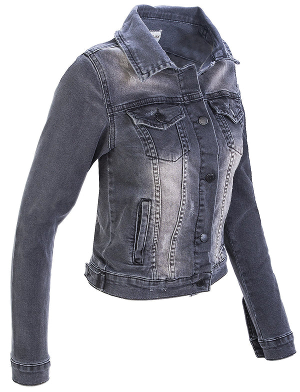 Rock Creek Damen Jeansjacke Denim D-401