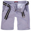 Rock Creek Herren Chino Shorts mit Gürtel RC-2133