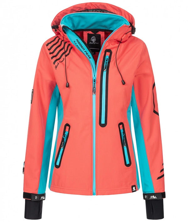 Rock Creek Damen Softshell Jacke mit Kapuze D-402
